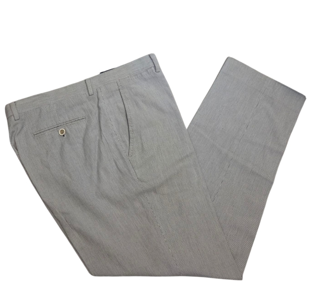 Carolina Herrera Gray Pinstripe Classic Suit for Formal Occasions - Picture 7 of 15